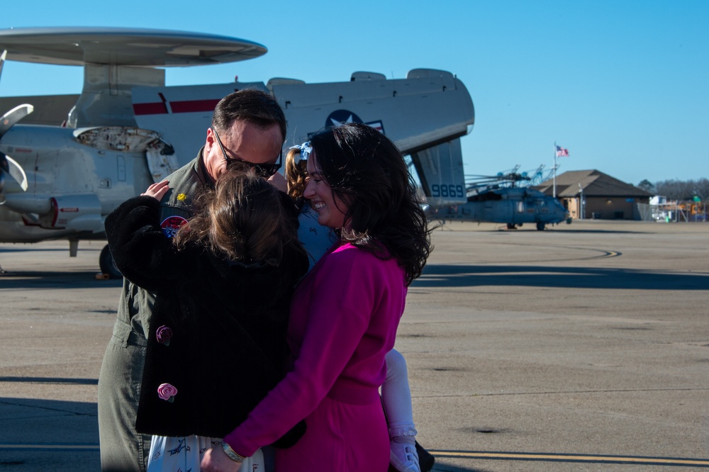 Gerald R. Ford Carrier Strike Group Return to Home Port