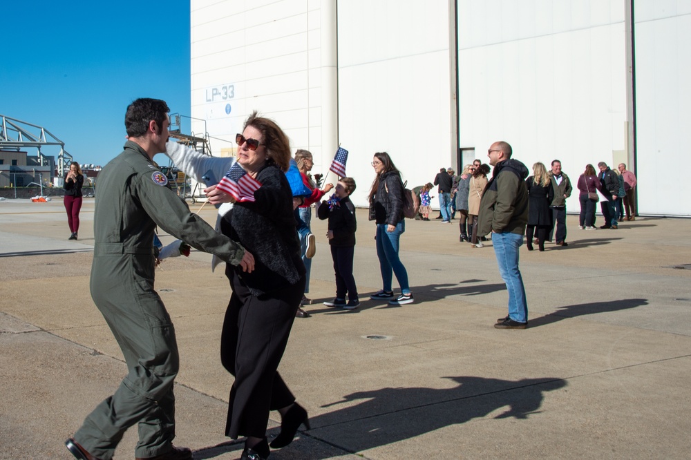 Gerald R. Ford Carrier Strike Group Return to Home Port