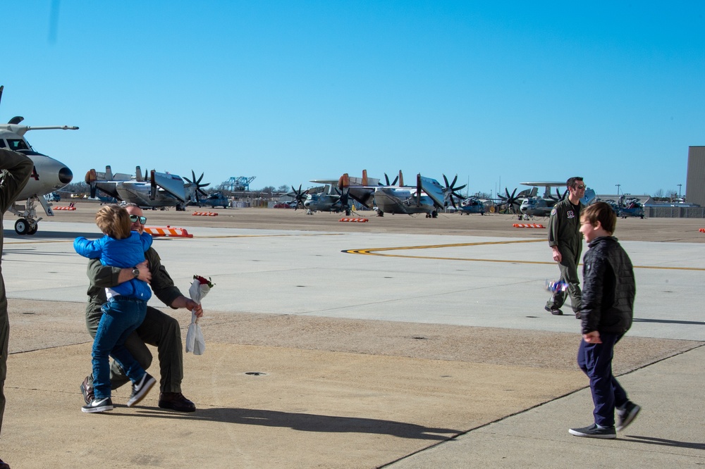 Gerald R. Ford Carrier Strike Group Return to Home Port