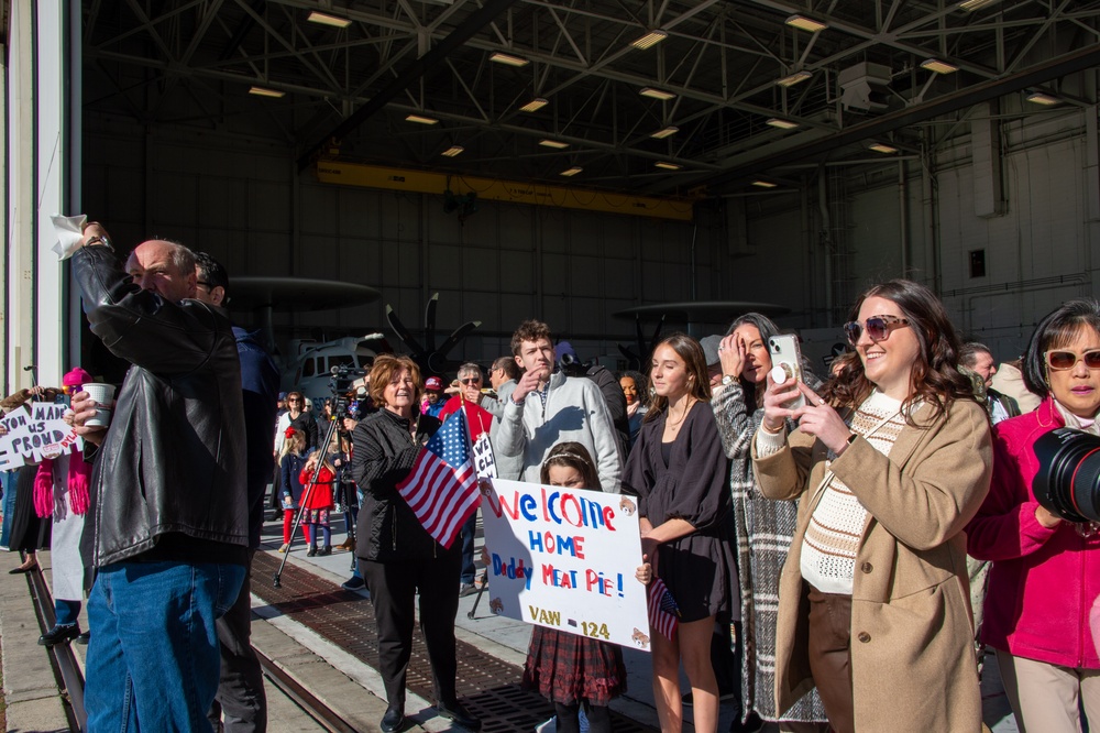 Gerald R. Ford Carrier Strike Group Return to Home Port