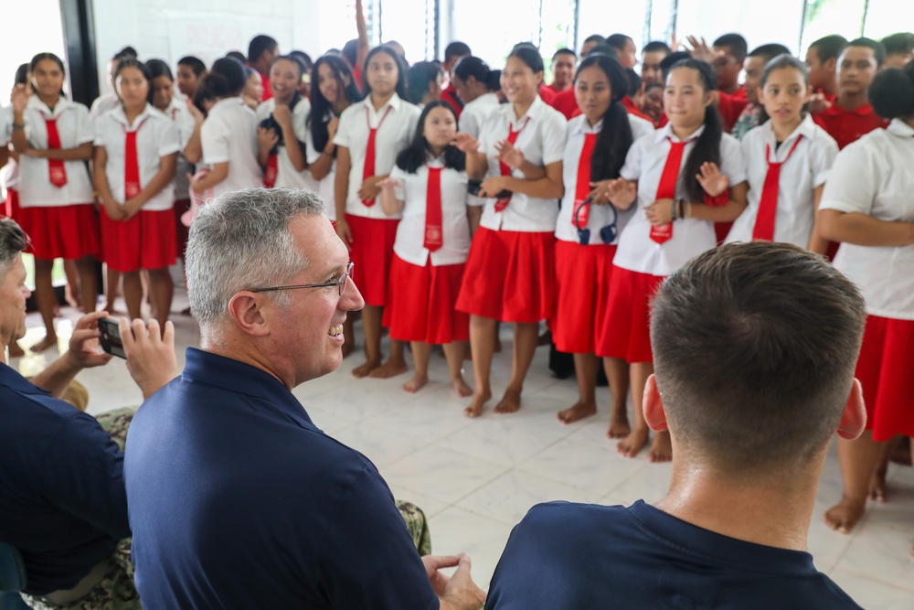 Pacific Partnership 2024-1: Xavier High School HNOE