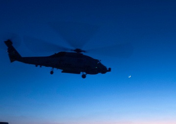USS Hopper (DDG 70) and HSM-78 Flight Operations