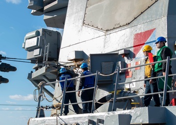 USS Hopper Replenishment-At-Sea