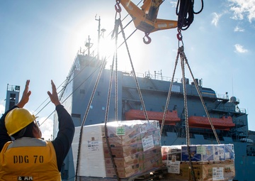 USS Hopper Replenishment-At-Sea