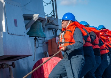 USS Hopper Replenishment-At-Sea