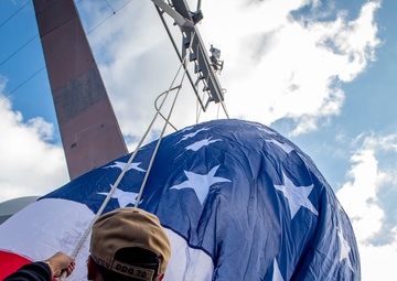 USS Hopper Replenishment-At-Sea