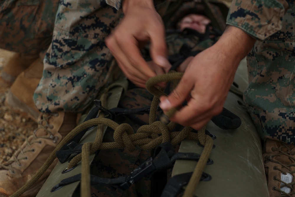 Marines participate in Basic Jungle Skills Course