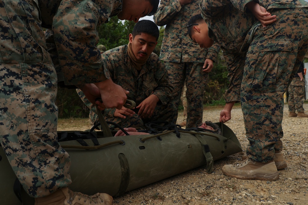 Marines participate in Basic Jungle Skills Course