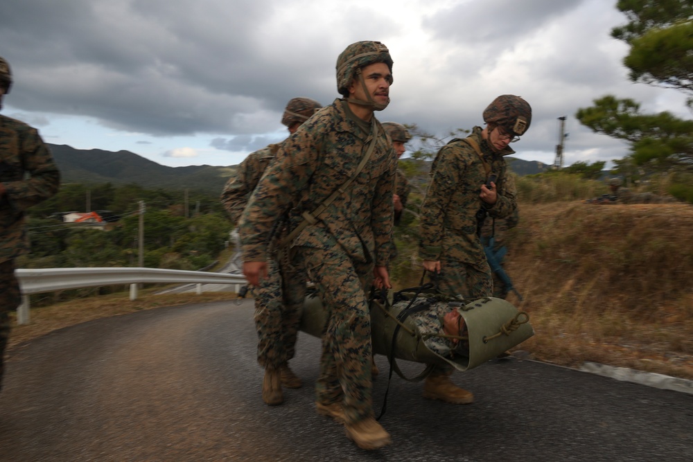 Marines participate in Basic Jungle Skills Course