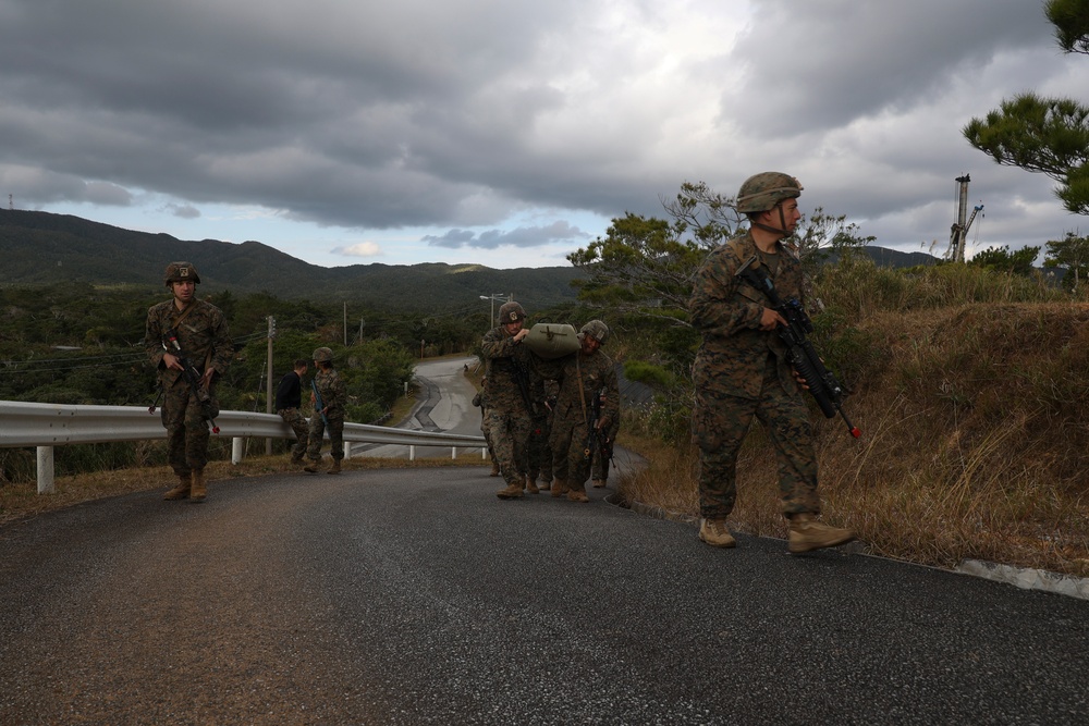 Marines participate in Basic Jungle Skills Course