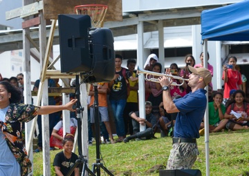 Pacific Partnership 2024-1: HNOE at Chuuk High School