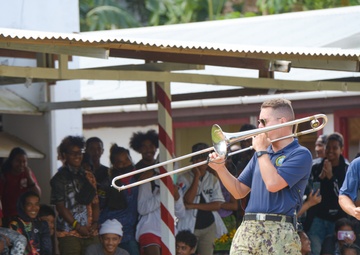 Pacific Partnership 2024-1: HNOE at Chuuk High School