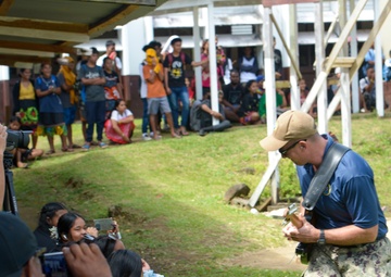 Pacific Partnership 2024-1: HNOE at Chuuk High School