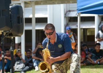 Pacific Partnership 2024-1: HNOE at Chuuk High School