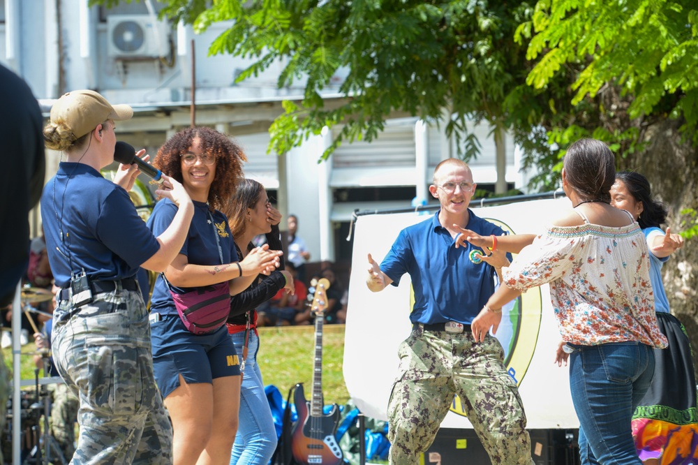 Pacific Partnership 2024-1: HNOE at Chuuk High School