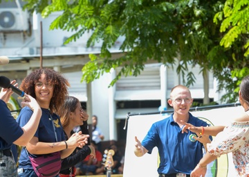 Pacific Partnership 2024-1: HNOE at Chuuk High School