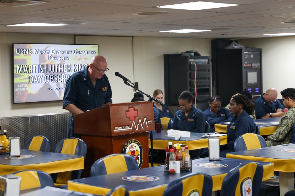 Pacific Partnership 2024-1: USNS Mercy Celebrates Martin Luther King Jr. Day