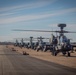 101st Combat Aviation Brigade Apache Helicopters Refuel During LLSAALT