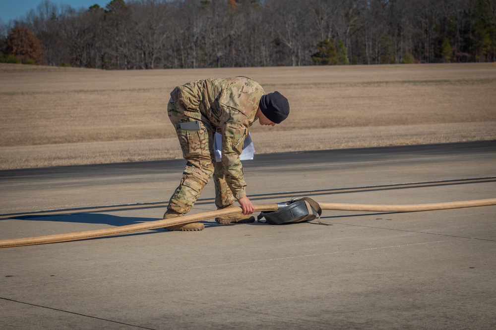 101st Soldiers Establish LLAASLT FARP at Oxford, MS