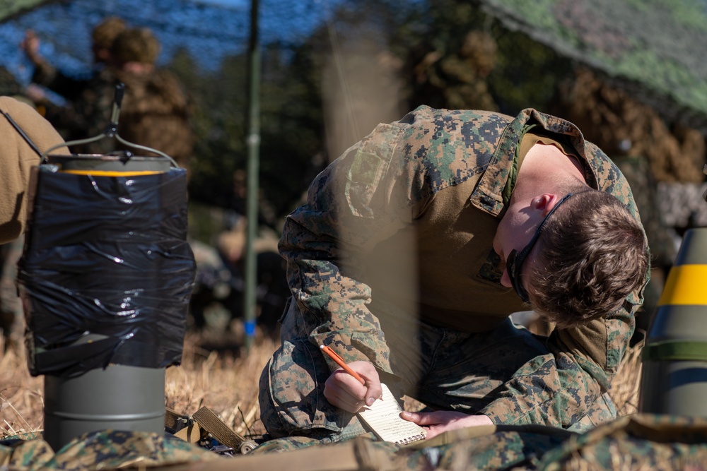 Combat Engineers with BLT 1/8 Marines Conduct a Demolition Range