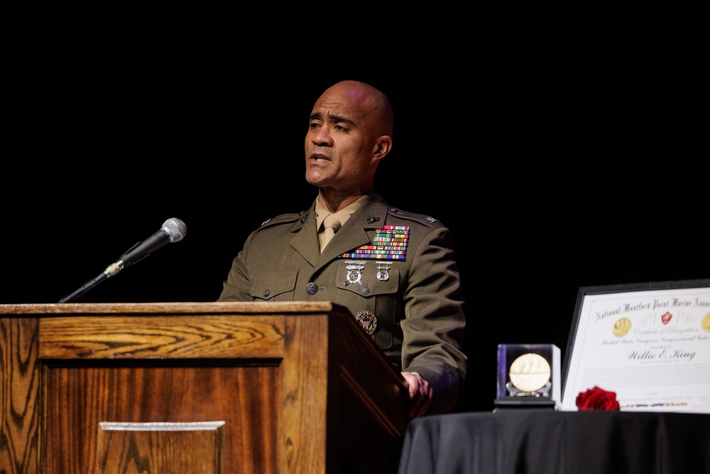 MARFORCOM Chief of Staff Speaks About Montford Point Marines at MLK Day Celebration