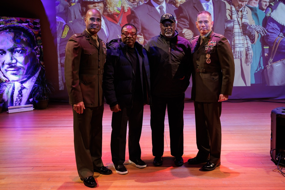 MARFORCOM Chief of Staff Speaks About Montford Point Marines at MLK Day Celebration