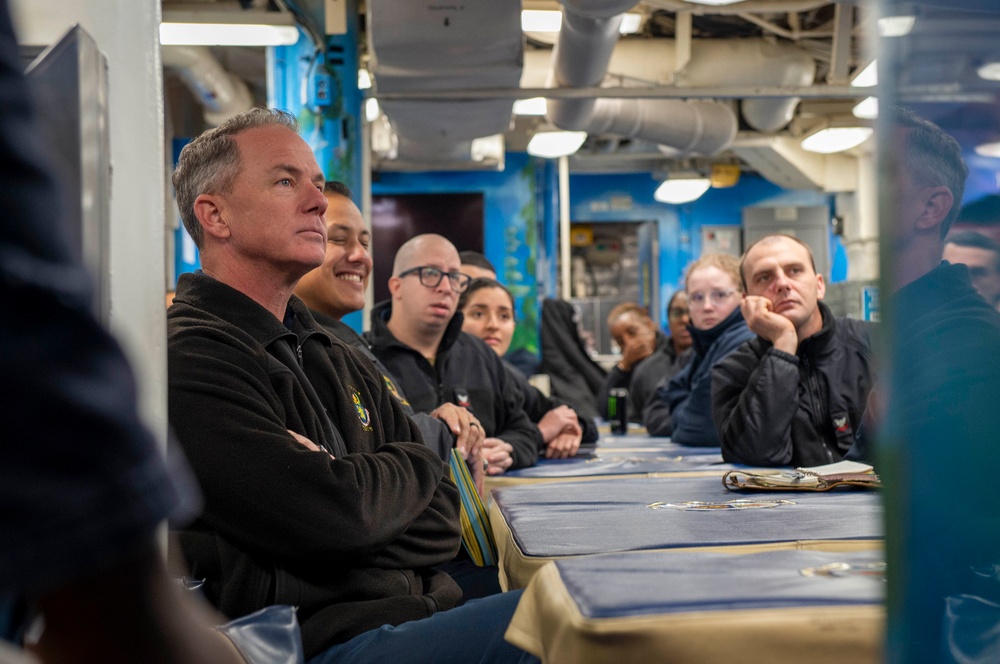 USS Hopper Martin Luther King Jr. Day Observance