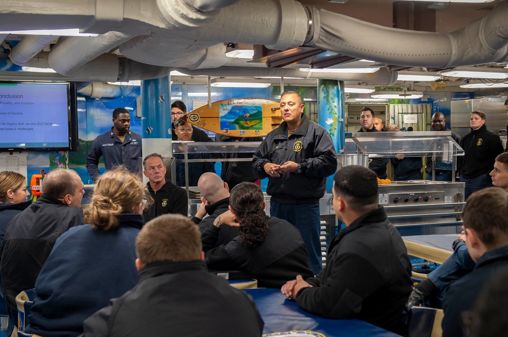 USS Hopper Martin Luther King Jr. Day Observance