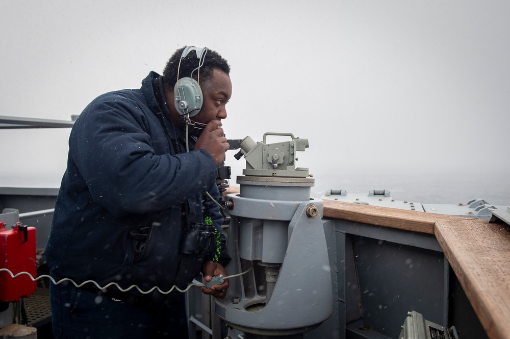 USS Hopper (DDG 70) Sailors Conduct Routine Operations in South China Sea