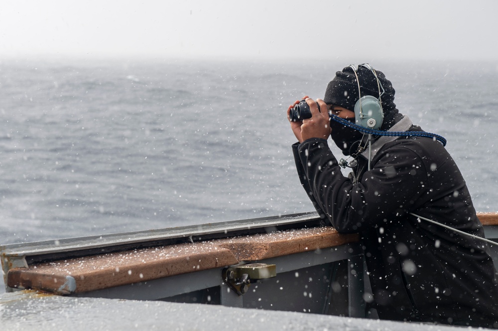 USS Hopper (DDG 70) Sailors Conduct Routine Operations in South China Sea