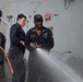 USS William P. Lawrence Freshwater Wash Down