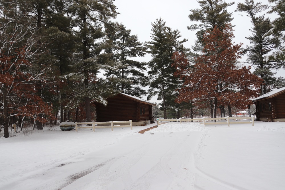 Cabins at Fort McCoy's Pine View Campground