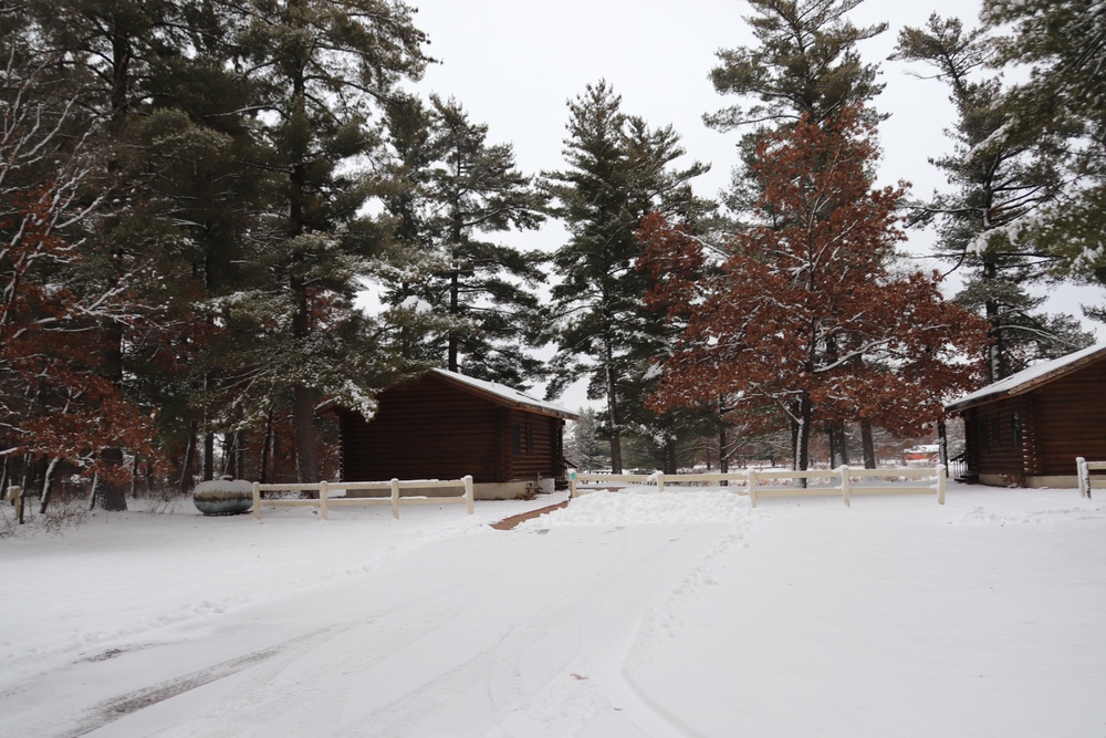 Cabins at Fort McCoy's Pine View Campground