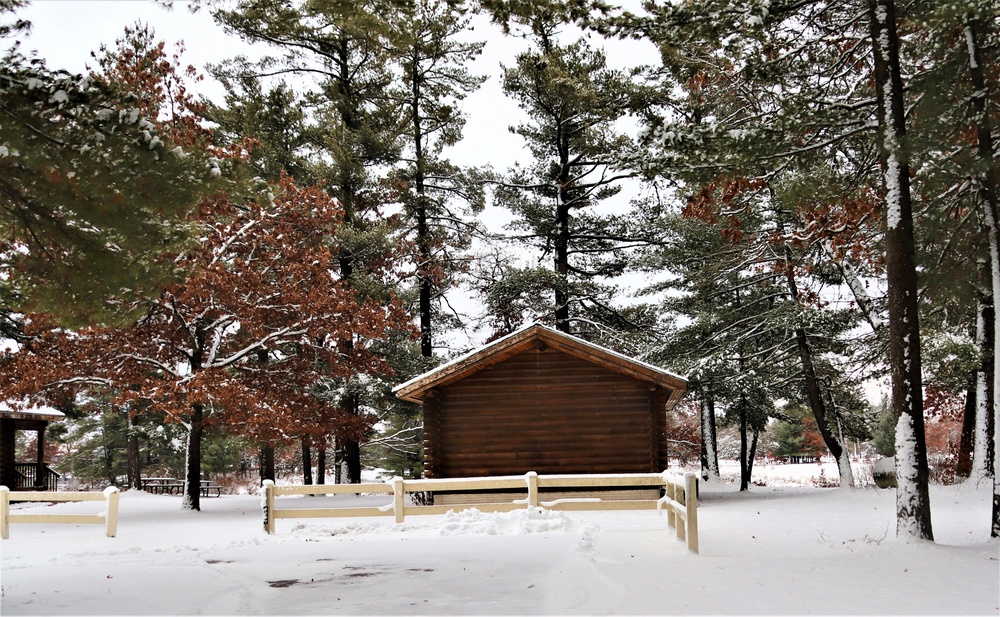 Cabins at Fort McCoy's Pine View Campground