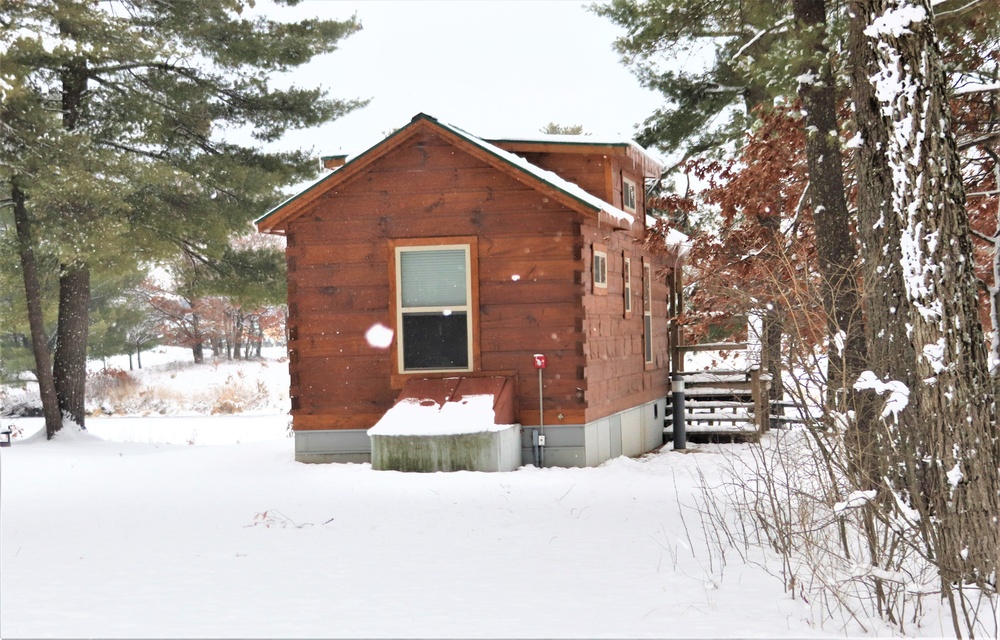 Cabins at Fort McCoy's Pine View Campground