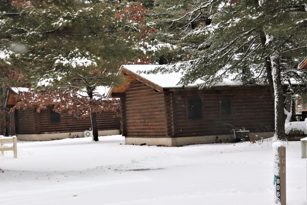 Cabins at Fort McCoy's Pine View Campground