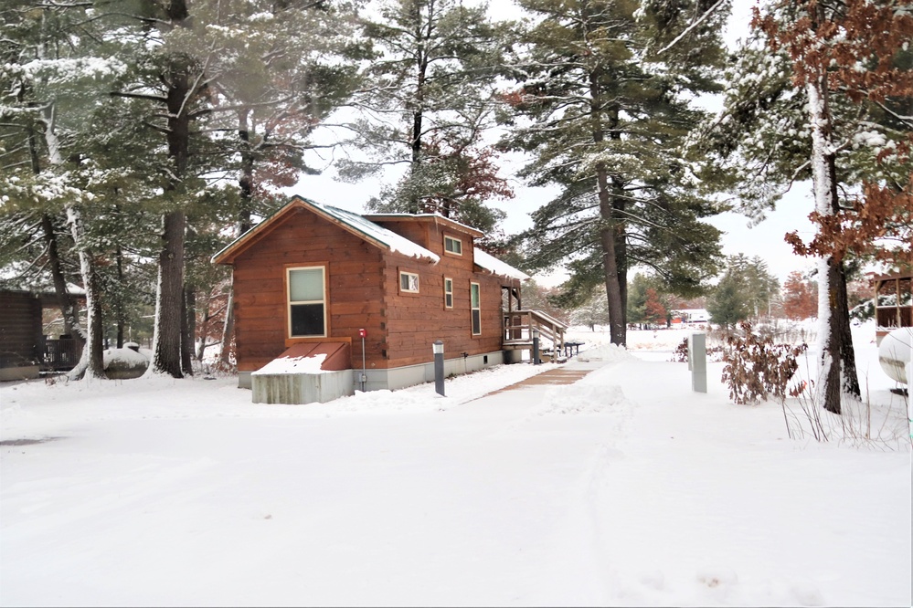 Cabins at Fort McCoy's Pine View Campground