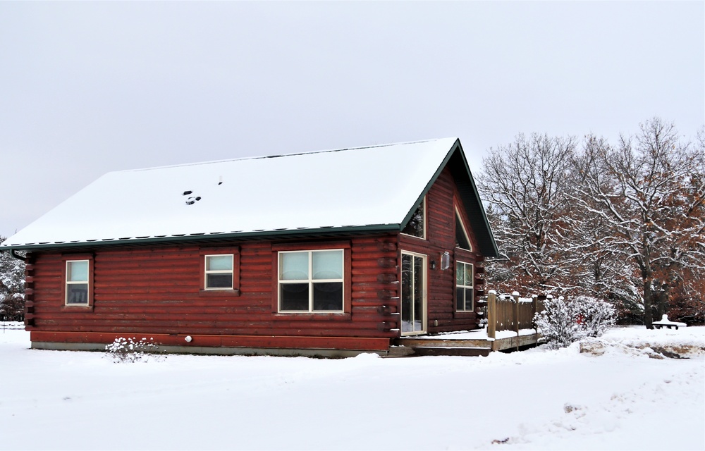 Cabins at Fort McCoy's Pine View Campground