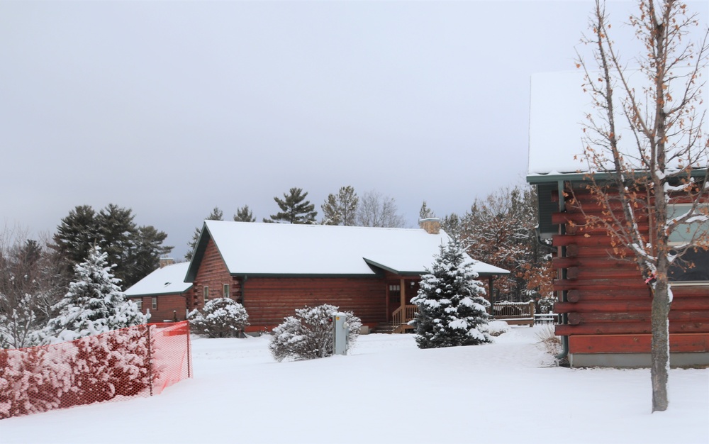 Cabins at Fort McCoy's Pine View Campground