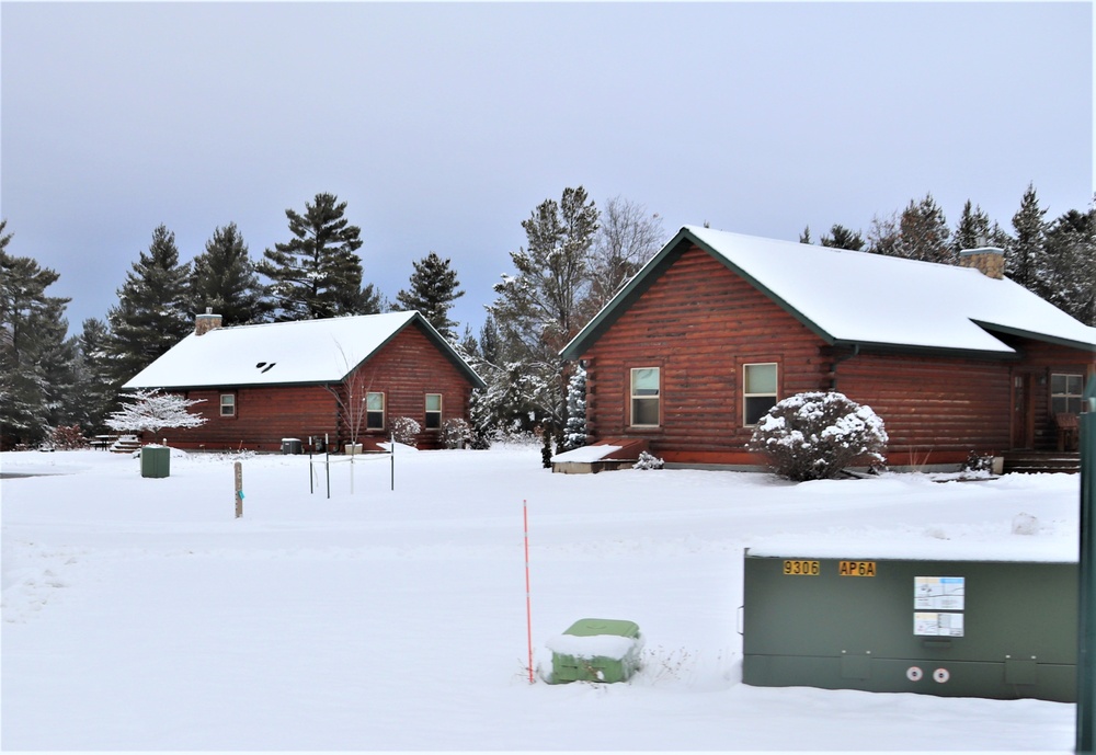 Cabins at Fort McCoy's Pine View Campground