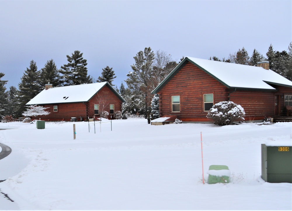 Cabins at Fort McCoy's Pine View Campground