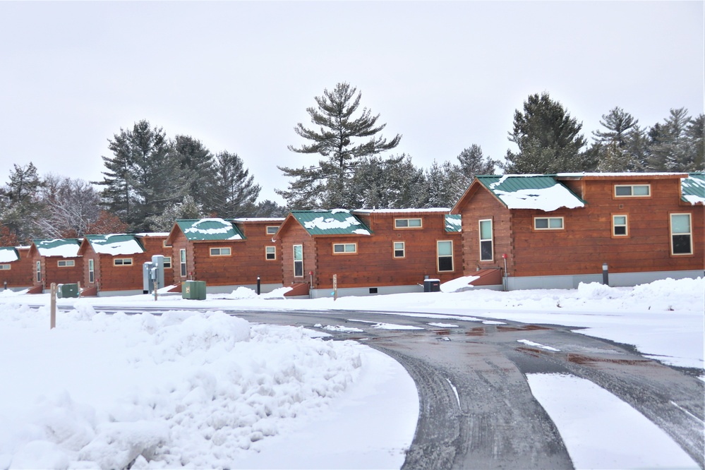 Cabins at Fort McCoy's Pine View Campground