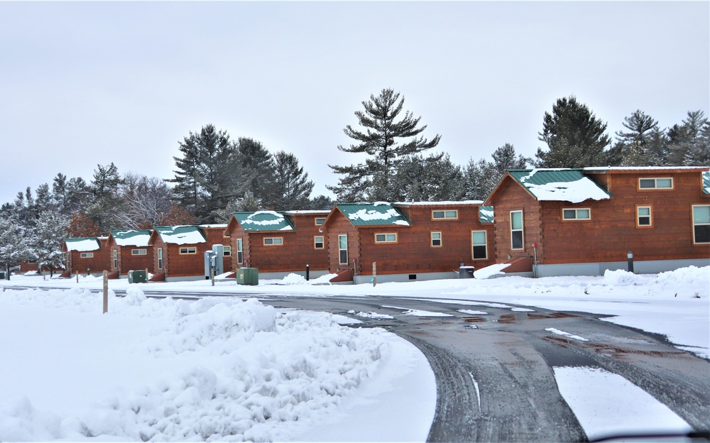 Cabins at Fort McCoy's Pine View Campground