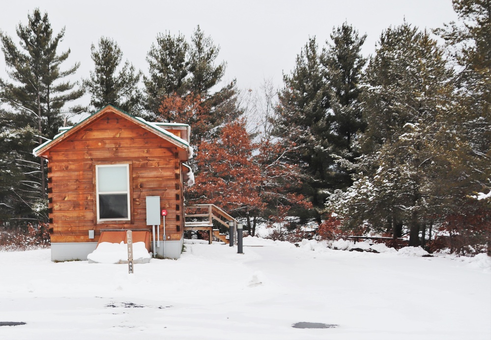 Cabins at Fort McCoy's Pine View Campground