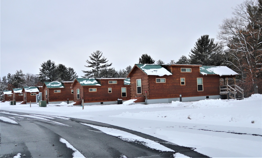 Cabins at Fort McCoy's Pine View Campground