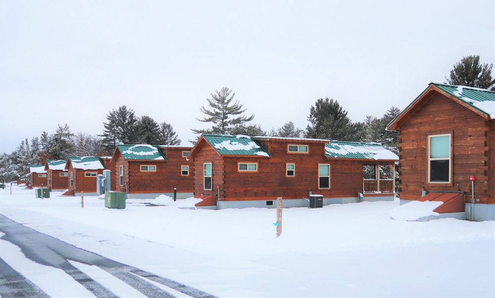 Cabins at Fort McCoy's Pine View Campground