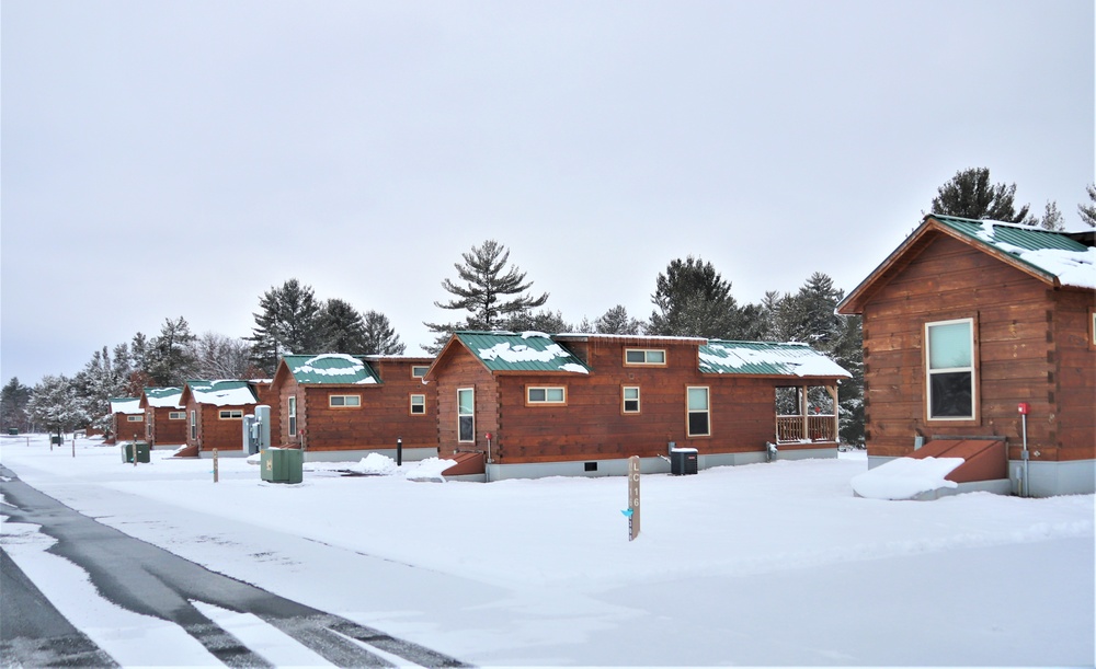 Cabins at Fort McCoy's Pine View Campground