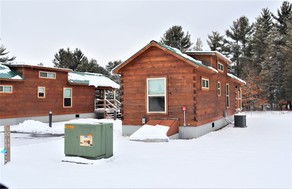 Cabins at Fort McCoy's Pine View Campground