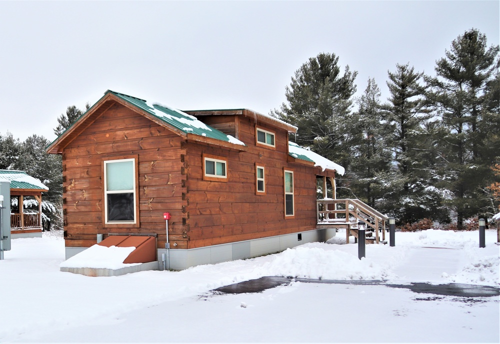 Cabins at Fort McCoy's Pine View Campground