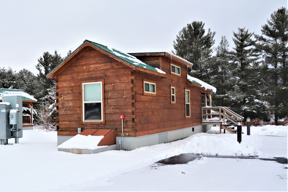 Cabins at Fort McCoy's Pine View Campground